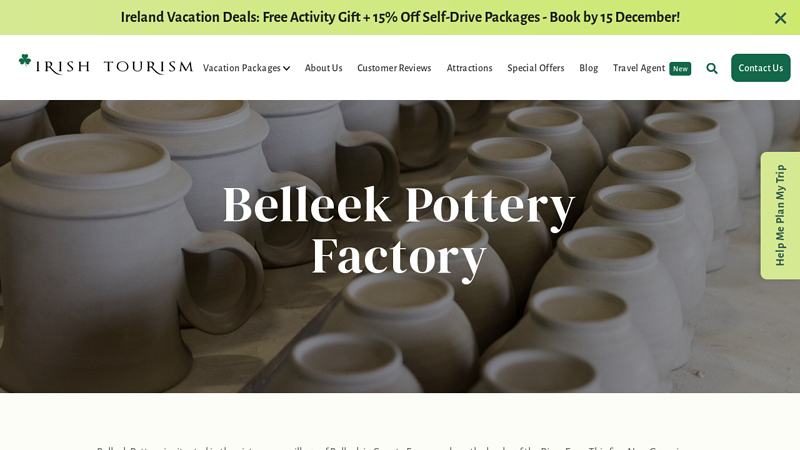 Belleek Pottery Factory