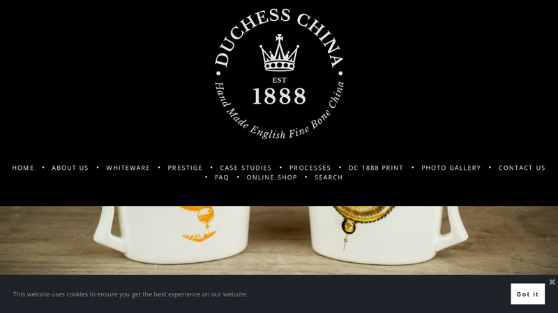 Bespoke British Made Fine Bone China
