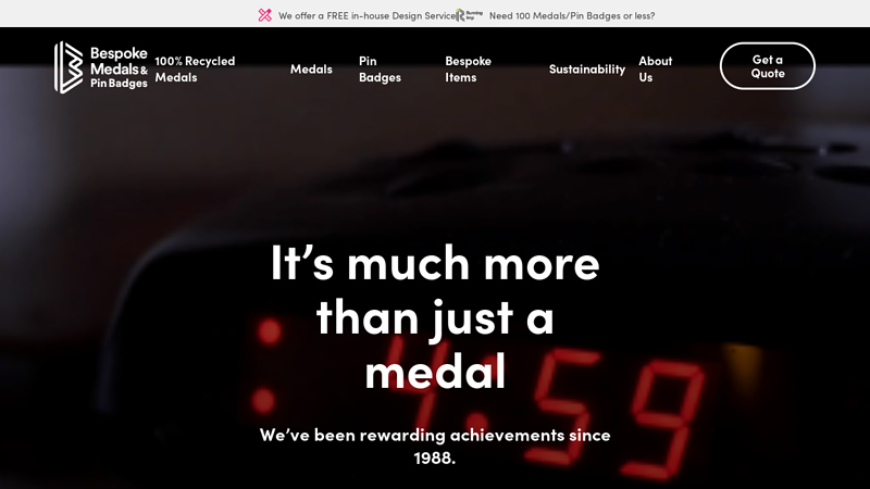 Bespoke Medals