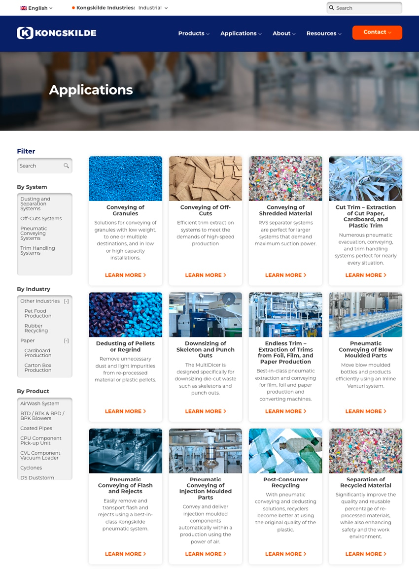 Best Manufacturing & Industrial Website Design Examples
