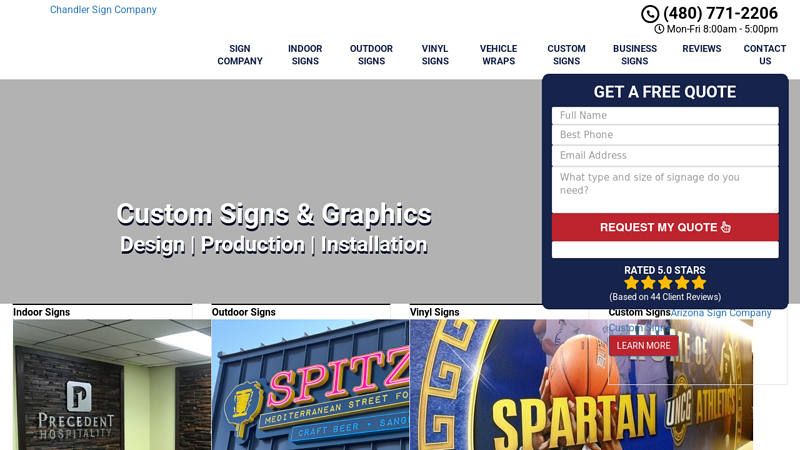 Best Sign Company Chandler, AZ