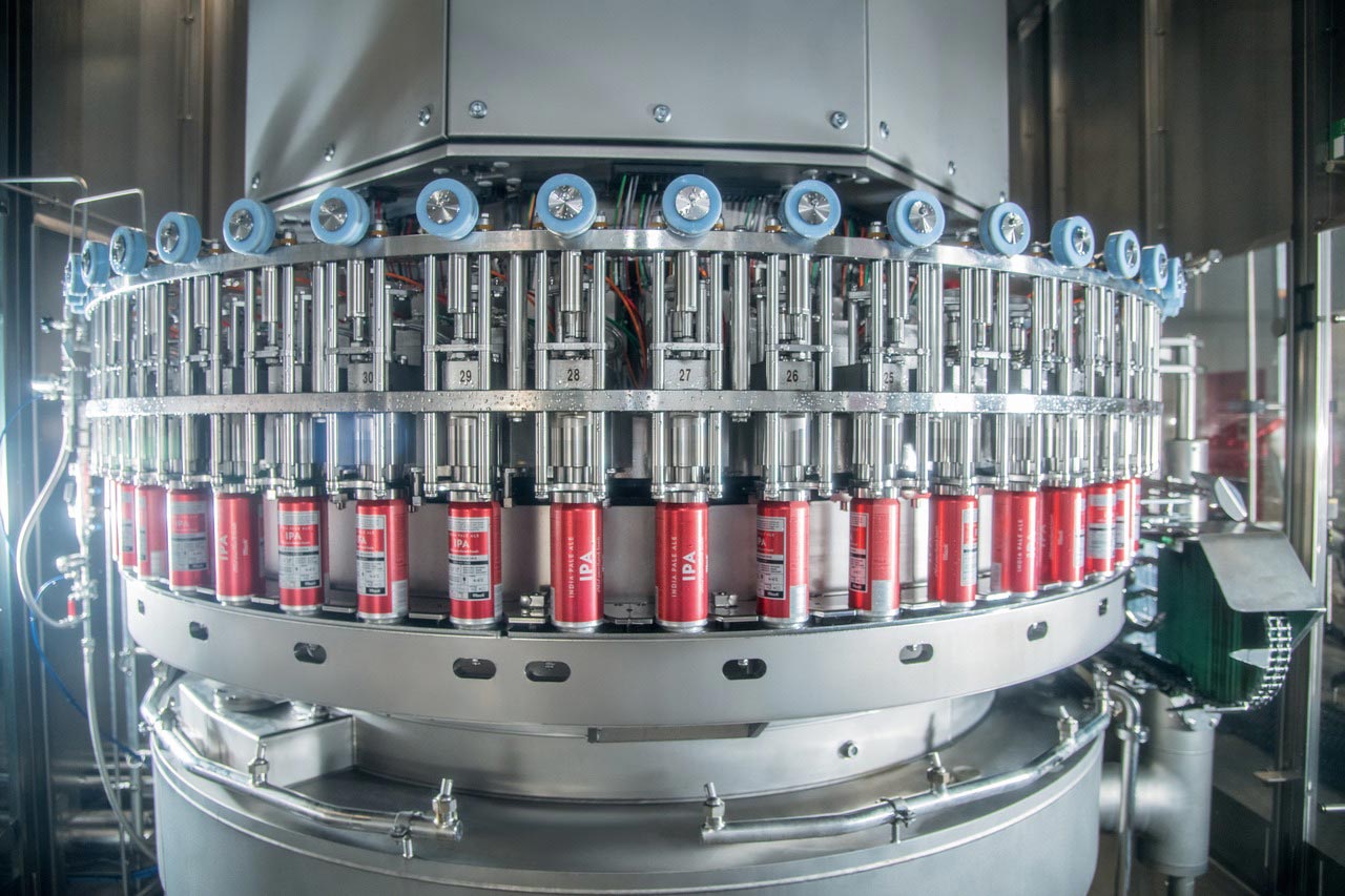 Illustrative example of beverage canning machine from Google Search