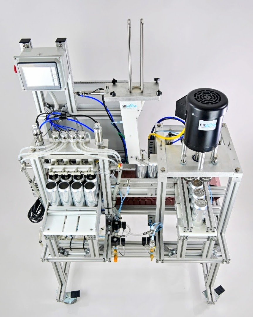 Illustrative example of beverage canning machine from Google Search