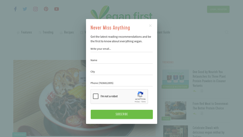 Beyond Meat Ventures Offshore