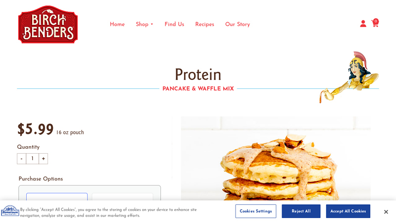 Birch Benders Protein Pancake & Waffle Mix