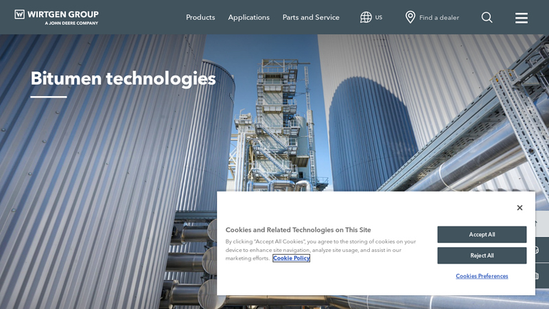 Bitumen technologies