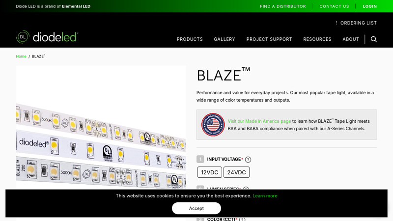BLAZE™ LED Tape Light