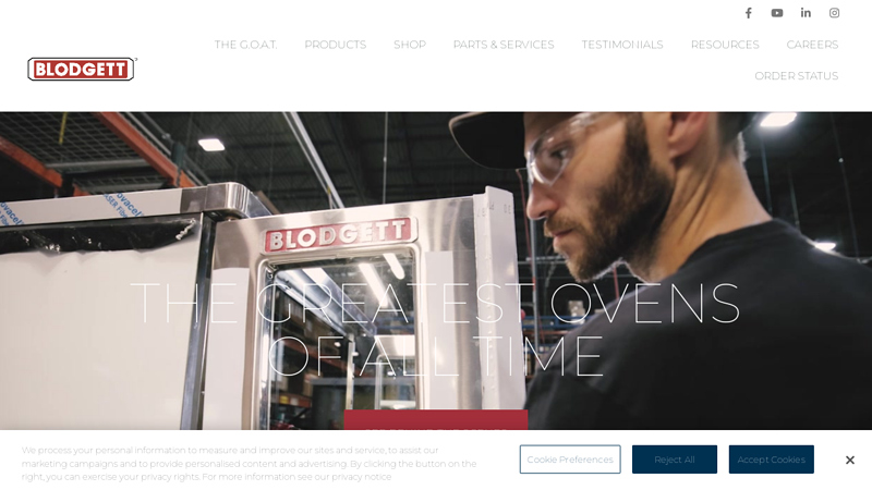 Blodgett Ovens
