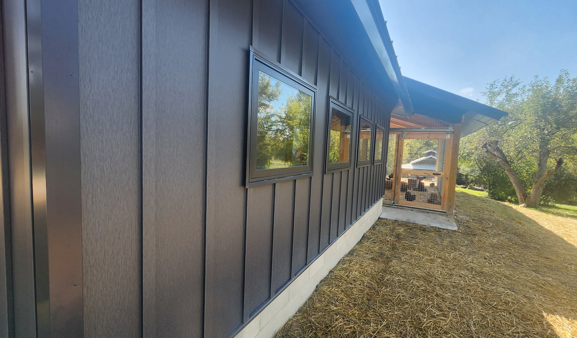 Board & Batten Metal Exterior Cladding