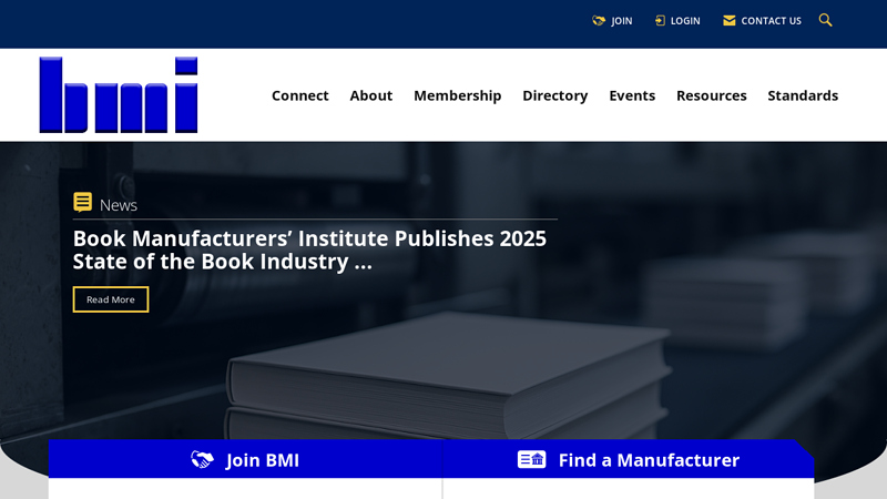 Book Manufacturers Institute Inc.