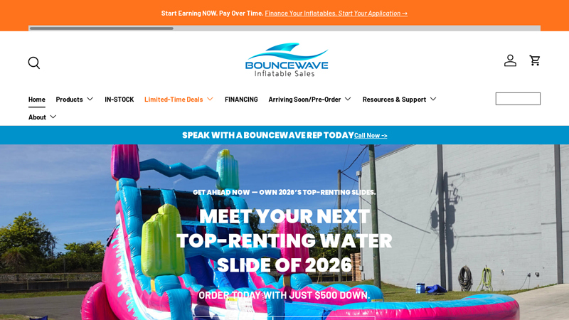 BounceWave Inflatable Sales