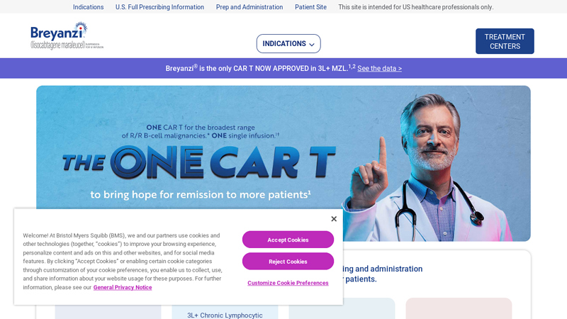 BREYANZI® CAR T-Cell Therapy