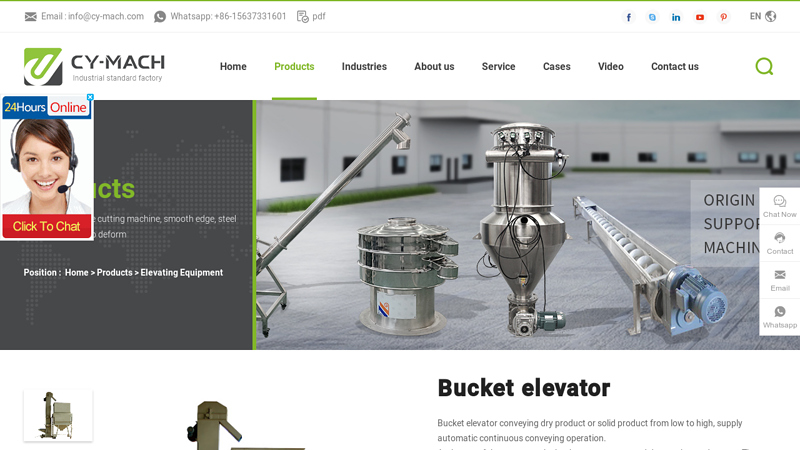 Bucket elevator from China Manufacturer