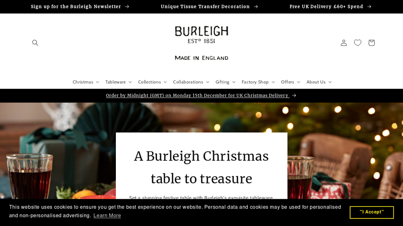Burleigh Pottery