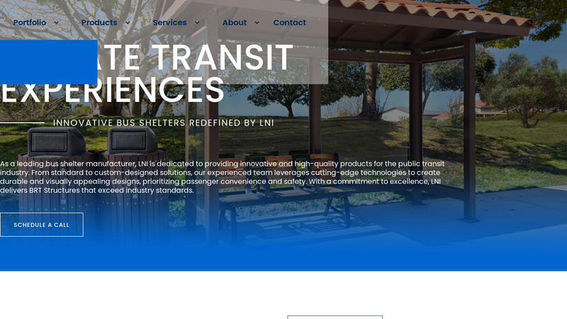 Bus shelters