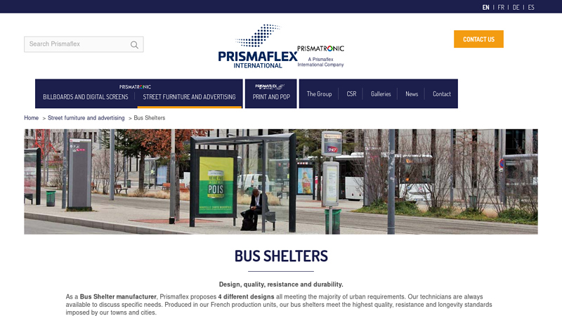 Bus Shelters Manufacturer - Towns and cities Bus Shelter