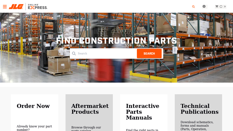 Buy Construction Equipment Parts