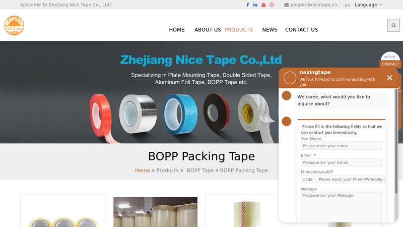 Buy Customized BOPP Packing Tape Made in China