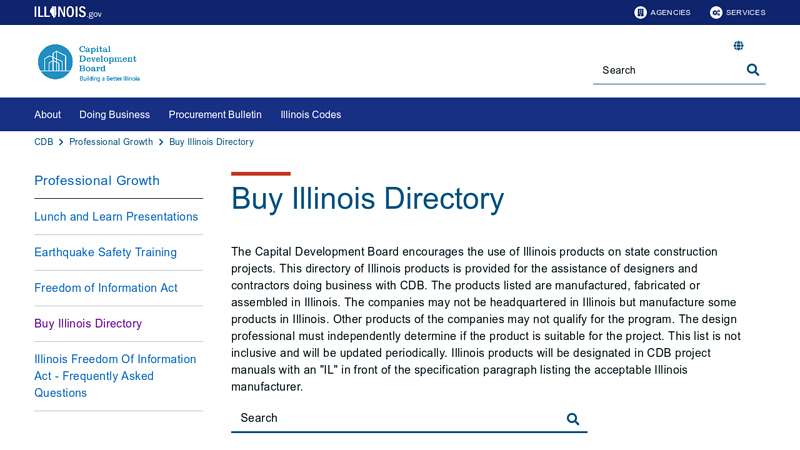 Buy Illinois Directory