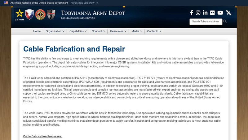 Cable Fabrication
