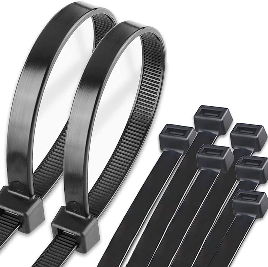 Cable ties and zip ties for industry