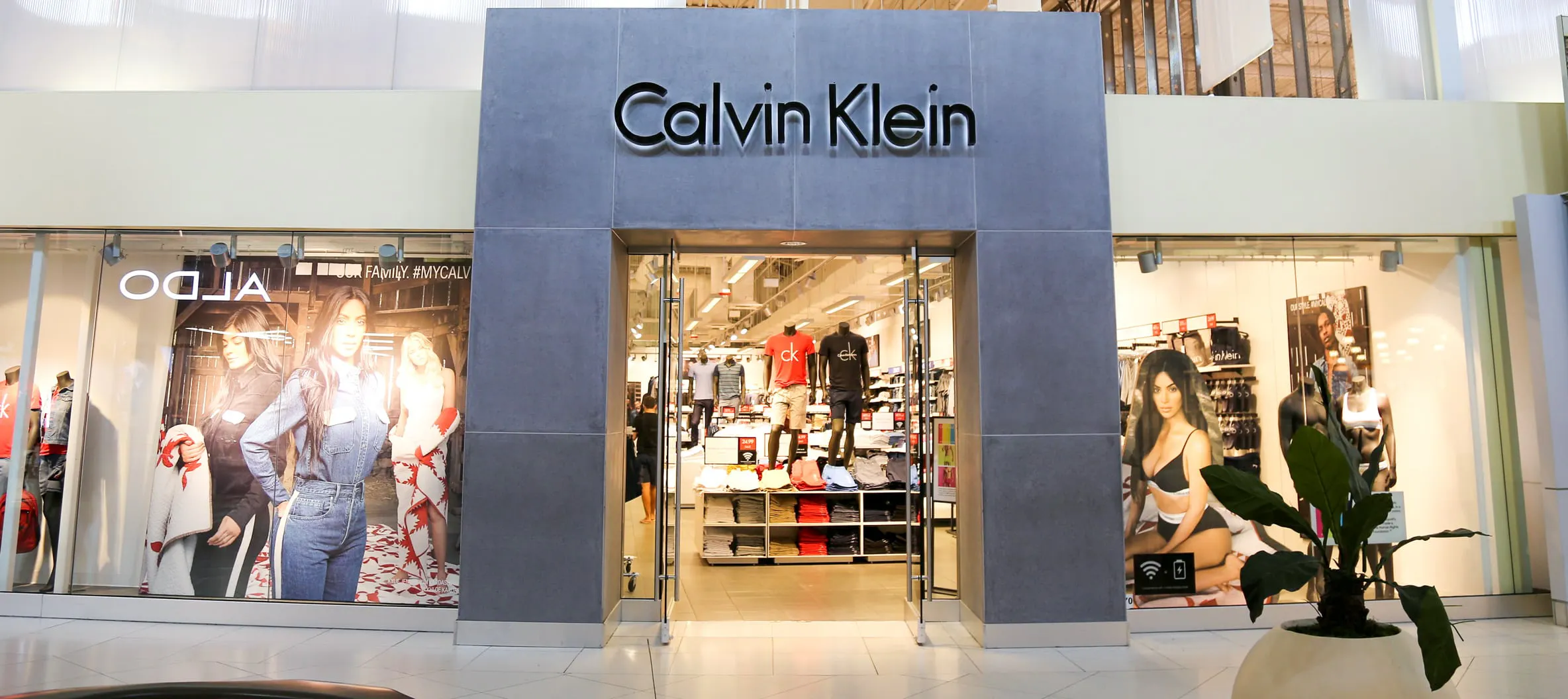 Calvin Klein: A minimalist canvas for creative exploration.