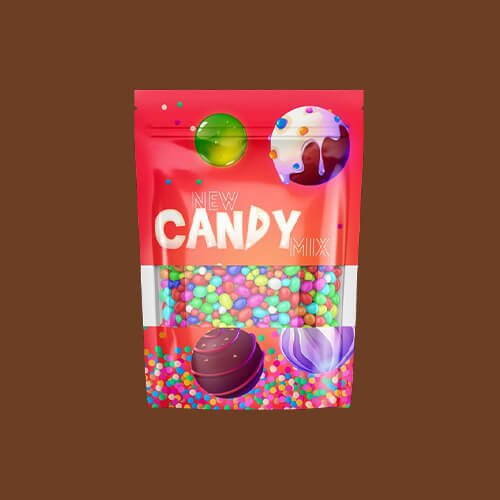 Illustrative example of candy package from Google Search