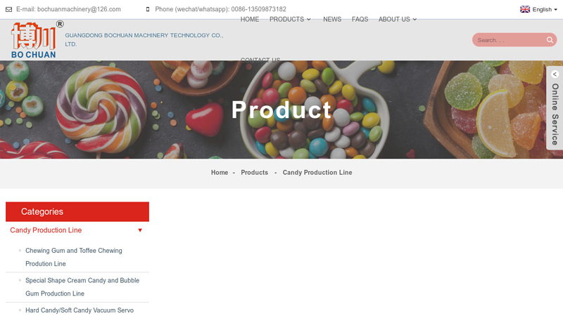 Candy Production Line