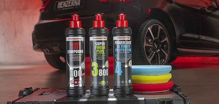 Car polishes & professional polishing compounds