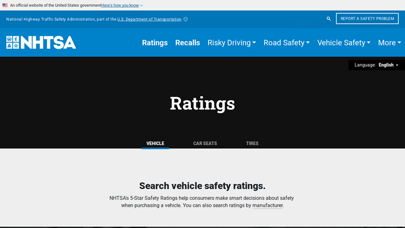 Car Safety Ratings