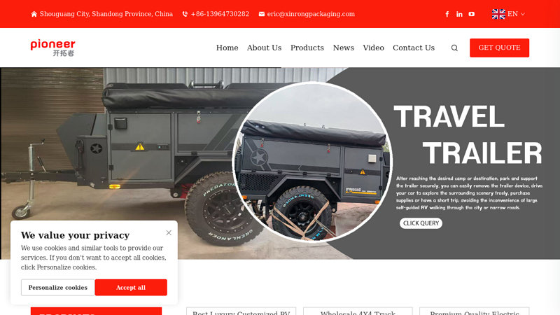 Caravans, Wholesale Caravans Manufacturer & Supplier in China