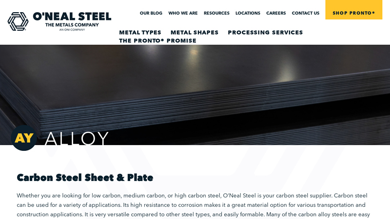 Carbon Steel Supplier