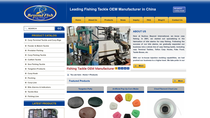 Carp, Sea, Catfish, Match Fishing Tackle Angling Supplier in China ...