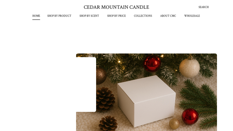 Cedar Mountain Candle