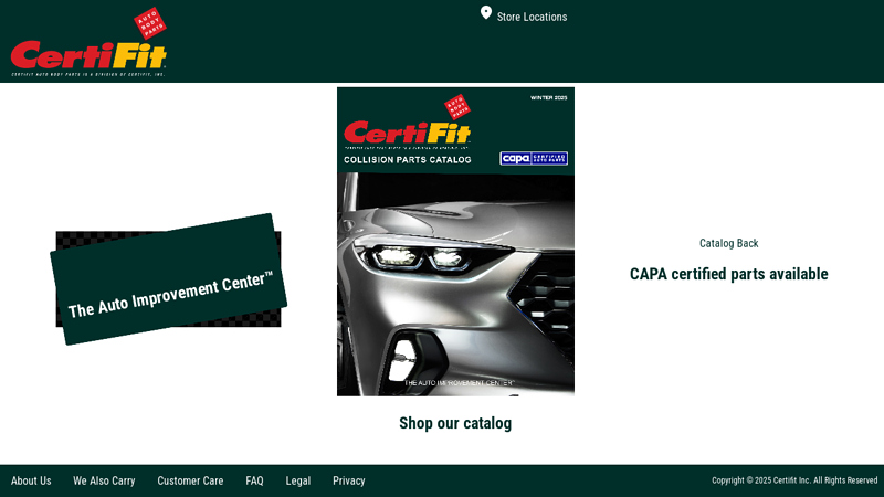 Certifit Auto Body Parts