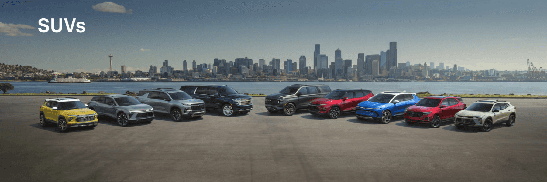Chevrolet Cars, Trucks, SUVs, Crossovers and Vans