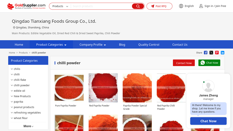 chilli powder from China Manufacturers