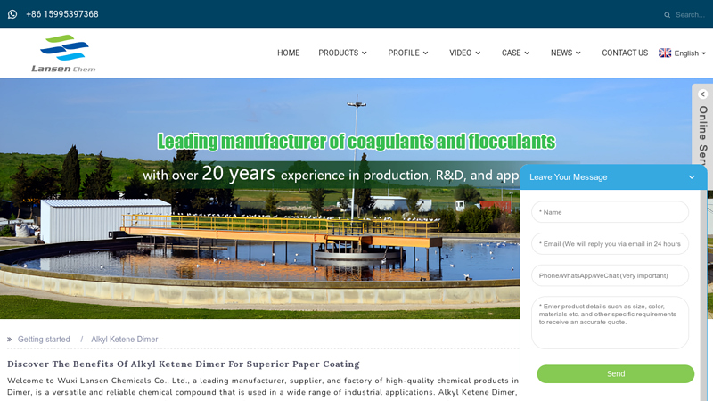 China Alkyl Ketene Dimer Factory and Manufacturers