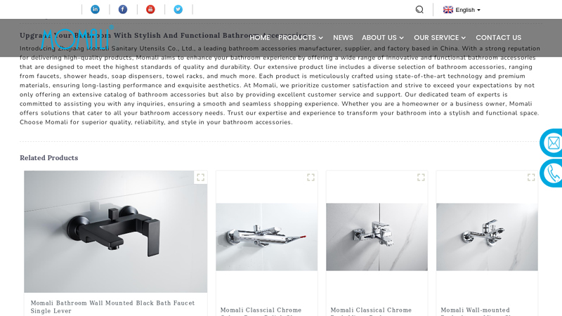 China Bathroom Accessories Manufacturer and Supplier, Factory