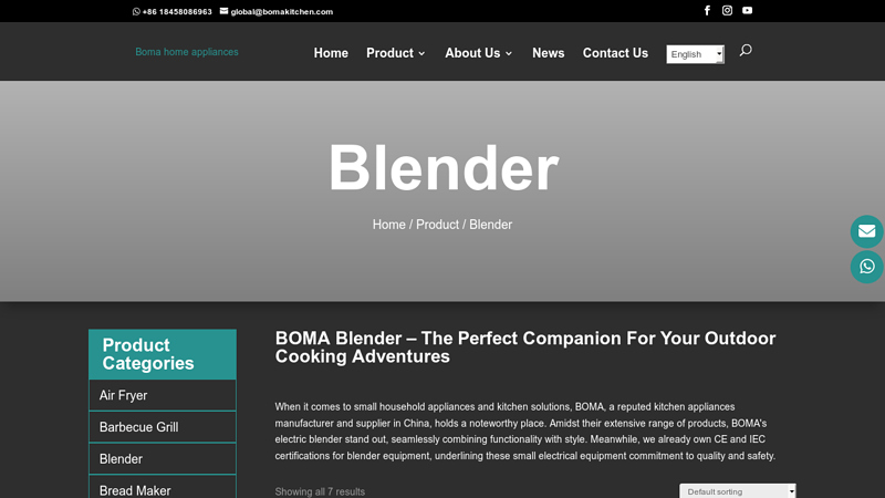 China Blender manufacturers and suppliers