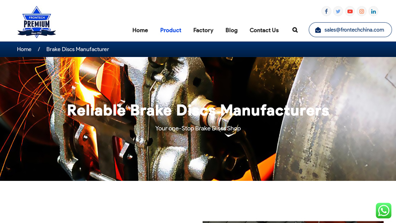 China Brake Discs Manufacturers