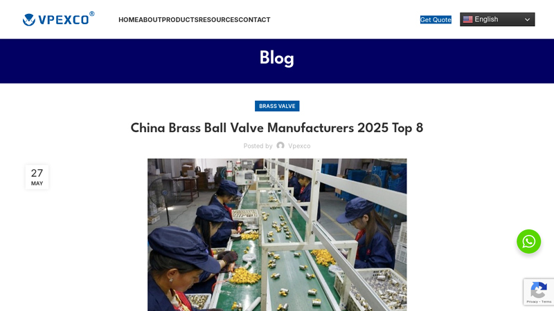 China Brass Ball Valve Manufacturers 2025 Top 8