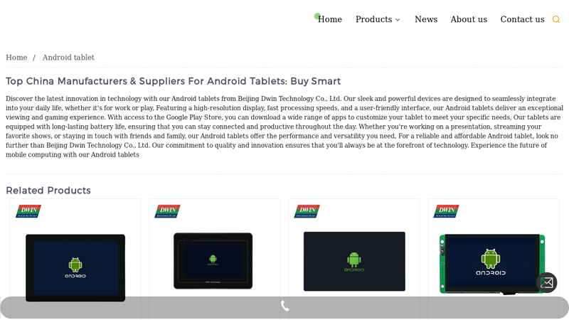 China China Android tablet Manufacturers, Exporters ...