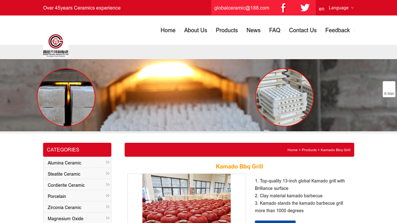 China Custom Kamado Bbq Grill Manufacturers, Suppliers, Factory