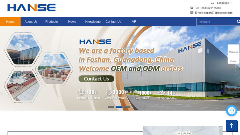 China Hanse Porcelain & Ceramic Tiles For Floor, Wall & More
