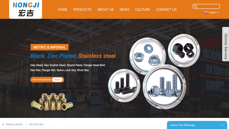 China Hex Bolt Nut Manufacturers and Suppliers, Factory
