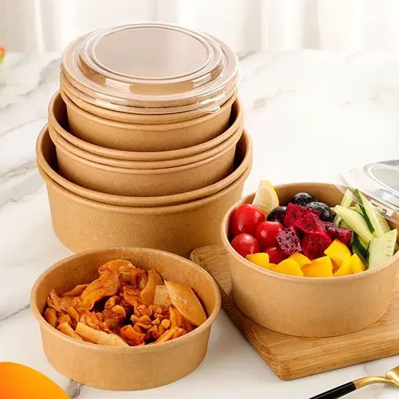 China Kraft Paper Bowls & Paper Food Bowls factories