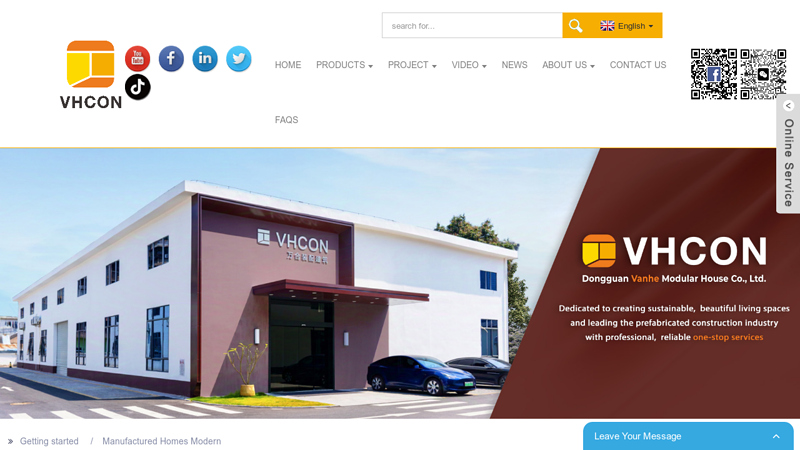 China Manufactured Homes Modern Factory and Suppliers ...