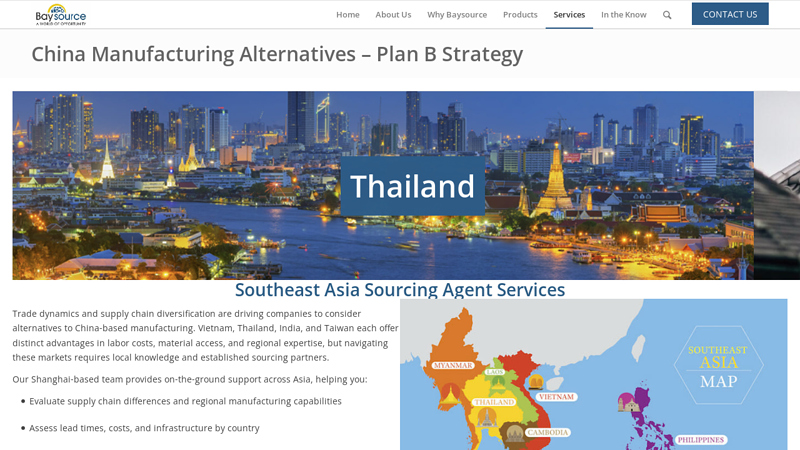China Manufacturing Alternatives