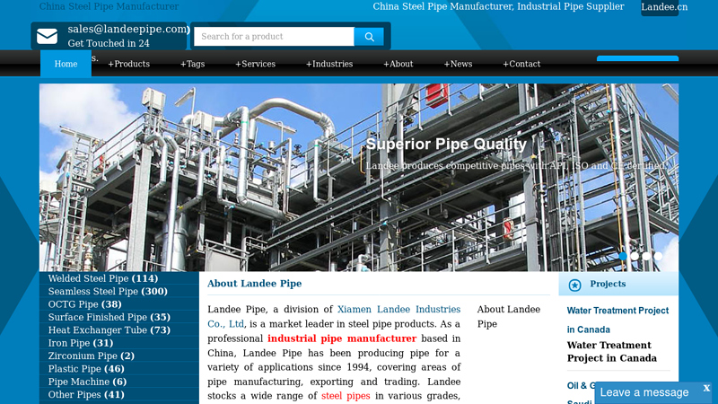 China Steel Pipe Manufacturer, Industrial Pipe Supplier